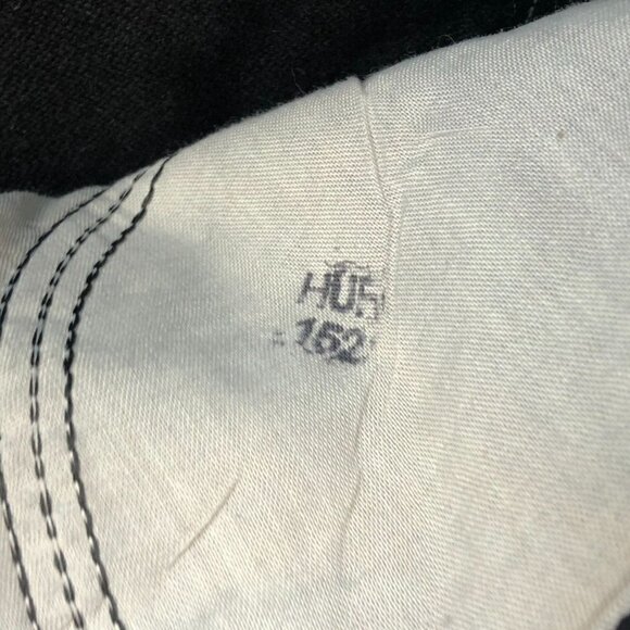 Wrangler Mens Jeans 38x30 Black Denim Straight leg Classic Casual Relaxed Fit - Picture 9 of 13